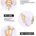 DanVanna《微笑天使》白贝母项链立体雕刻梦幻艺术风格轻奢设计